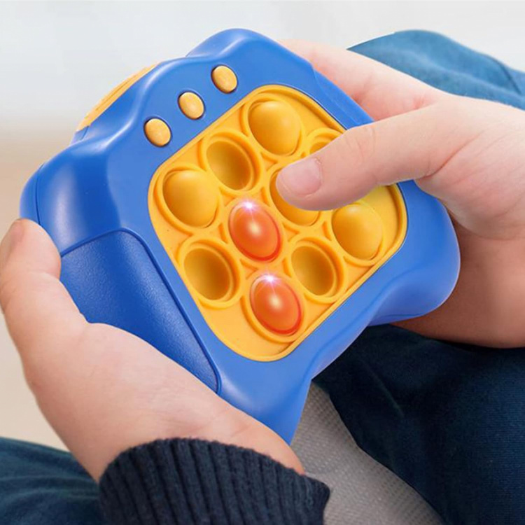 Quick Push Pop it toy, Blue Quick Push Pop it toy, Blue