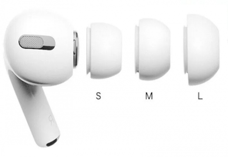 Silicone plugs for Airpods Pro, 3 sizes