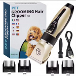 Complete Kit with Rechargeable Pet Hair Trimmer, Gold/Black Complete Kit with Rechargeable Pet Hair Trimmer, Gold/Black