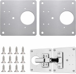 Hinge repair plate 2-pack Hinge repair plate 2-pack