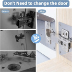 Hinge repair plate 2-pack Hinge repair plate 2-pack