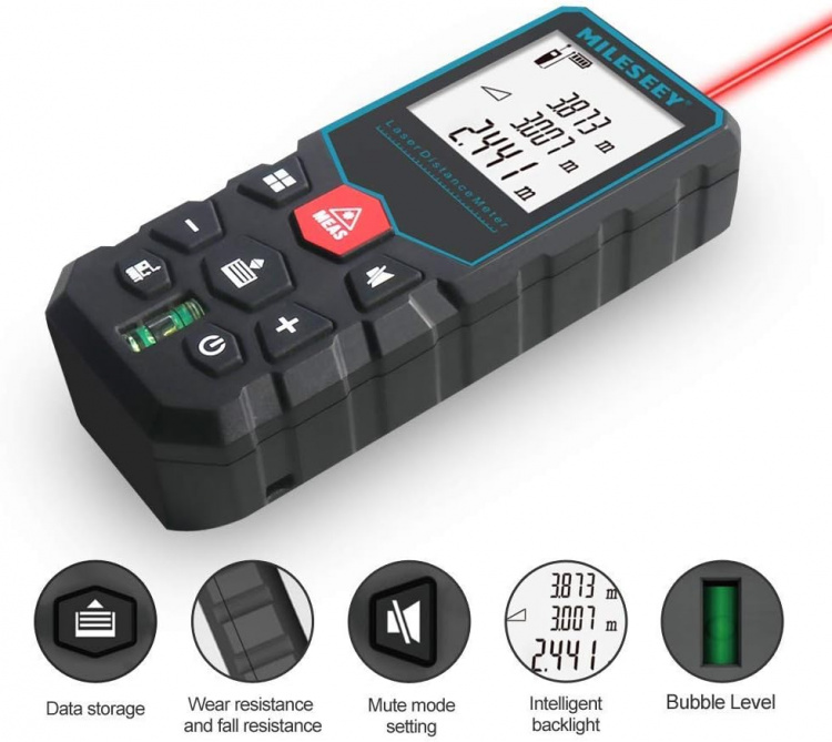 Laser distance meter 40m