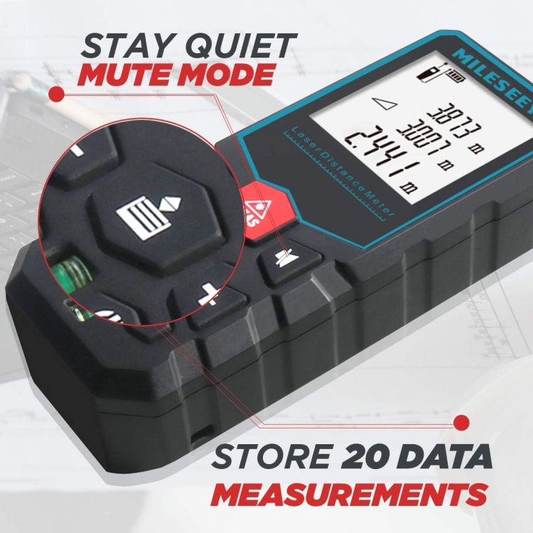 Laser distance meter 40m