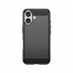 TPU case for iPhone 16, Black TPU case for iPhone 16, Black