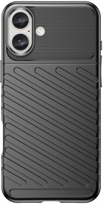 TPU Mobile Case for iPhone 16, Black
