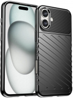 TPU Mobile Case for iPhone 16, Black