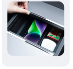 Storage box with sorting compartments for Tesla Model 3 Highland