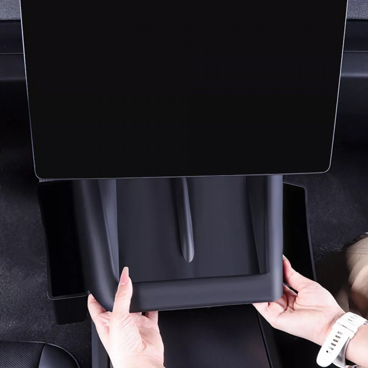 Center console cover with storage for Tesla Model 3