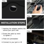 Jacking pads for Tesla Model 3/Y/X/S, 4 pcs