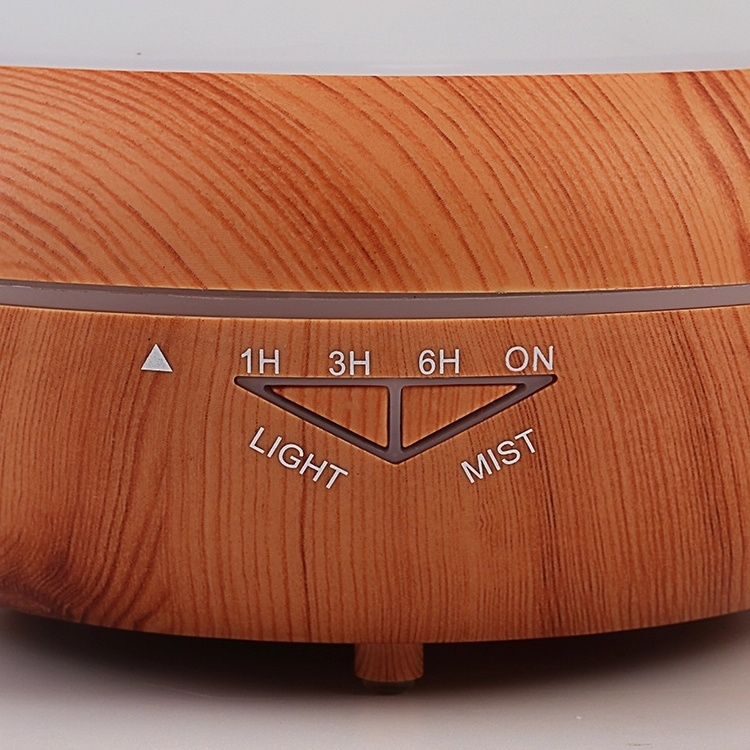 Wood humidifier LED lamp, Dark wood 240 ml Wood humidifier LED lamp, Dark wood 240 ml