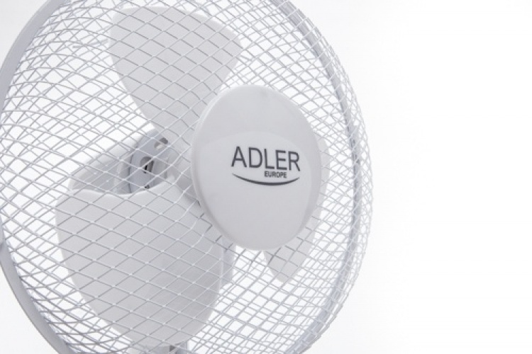 Adler AD 7302 table fan, 60W, 23 cm, white