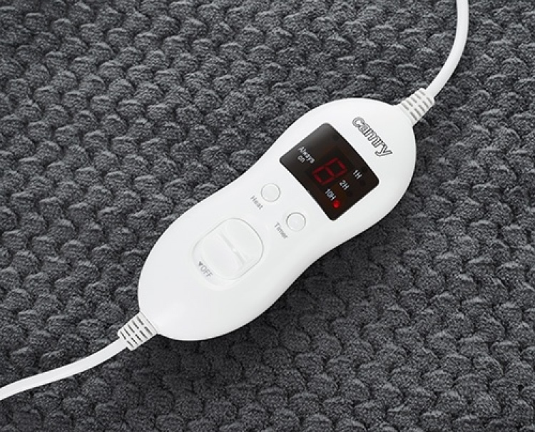 Camry Heating blanket 150x160 cm Gray Camry Heating blanket 150x160 cm Gray