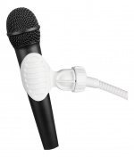 DELTACO 3-IN-1 Selfie Ring Lamp With Phone and Microphone holder, whit