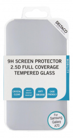 DELTACO screen protector, Galaxy A70, 2.5D full coverage glass