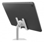 Desk phone and tablet holder white Desk phone and tablet holder white