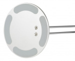 DELTACO Universal Headphone Stand, aluminum anti-slip, silver