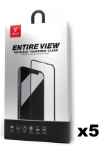 5-Pack Mr. Yes Tempered Glass Screen Protector for iPhone XS Max with 3D Protection 5-Pack Mr. Yes Tempered Glass Screen Protector for iPhone XS Max with 3D Protection