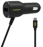 Pure Gear Car charger 3.4A Micro-USB, Black Pure Gear Car charger 3.4A Micro-USB, Black