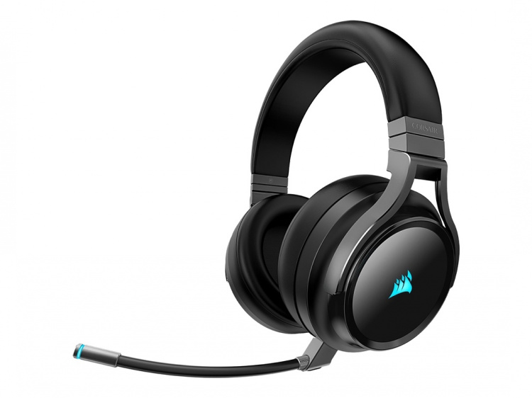 Corsair Gaming VIRTUOSO RGB - Headset - wireless - full size - black Corsair Gaming VIRTUOSO RGB - Headset - wireless - full size - black