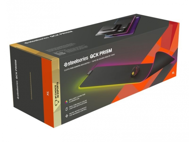 SteelSeries QcK Prism XL - musmatta SteelSeries QcK Prism XL - musmatta