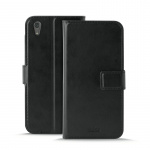 Puro Sony Xperia XA1, Wallet Case Milano, Black Puro Sony Xperia XA1, Wallet Case Milano, Black