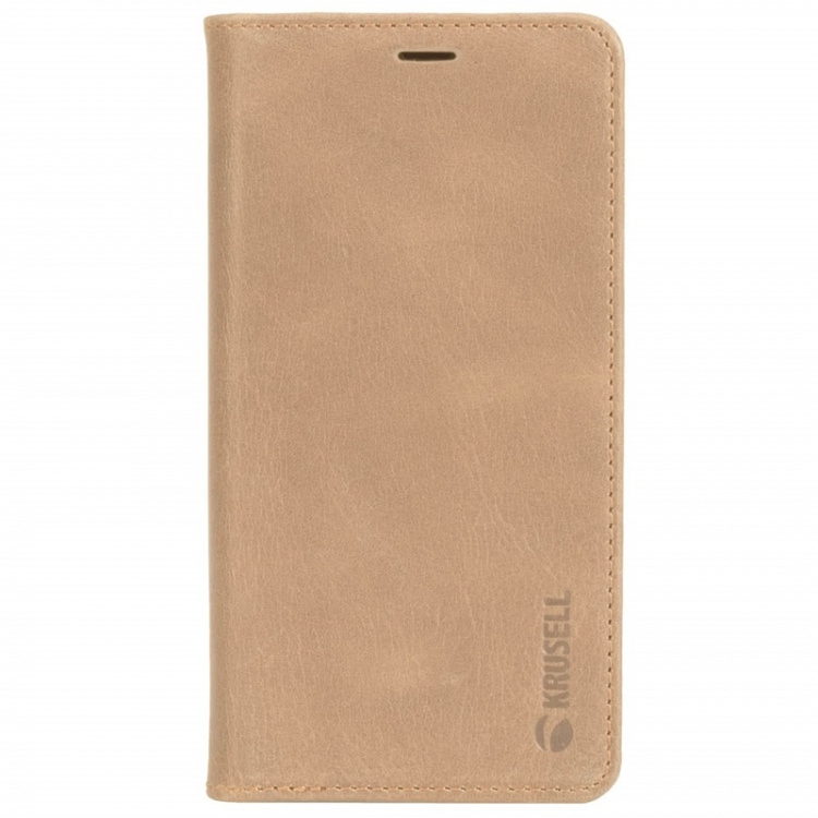 Krusell Sunne Wallet Case for iPhone Xr, Vintage Beige Krusell Sunne Wallet Case for iPhone Xr, Vintage Beige