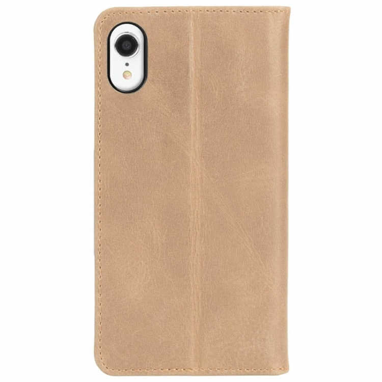 Krusell Sunne Wallet Case for iPhone Xr, Vintage Beige Krusell Sunne Wallet Case for iPhone Xr, Vintage Beige