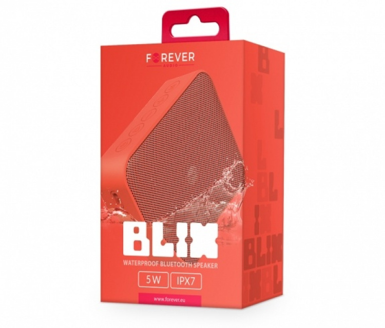 Forever Bluetooth högtalare Blix 5 BS-800, Röd