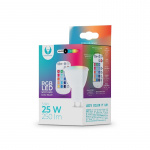 Forever Light Remote-controlled LED lamp RGB+White, GU10 5W Forever Light Remote-controlled LED lamp RGB+White, GU10 5W