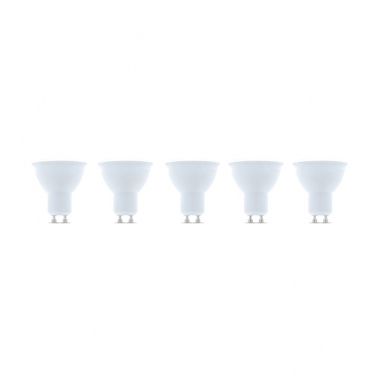 LED lamp GU10 7W 230V 3000K 38°, 5-pack, Warm white LED lamp GU10 7W 230V 3000K 38°, 5-pack, Warm white