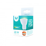 LED lamp GU10 7W 230V 3000K 38°, Warm white LED lamp GU10 7W 230V 3000K 38°, Warm white
