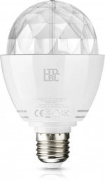 Limited Label DL 1.0 rotating disco light for home or office