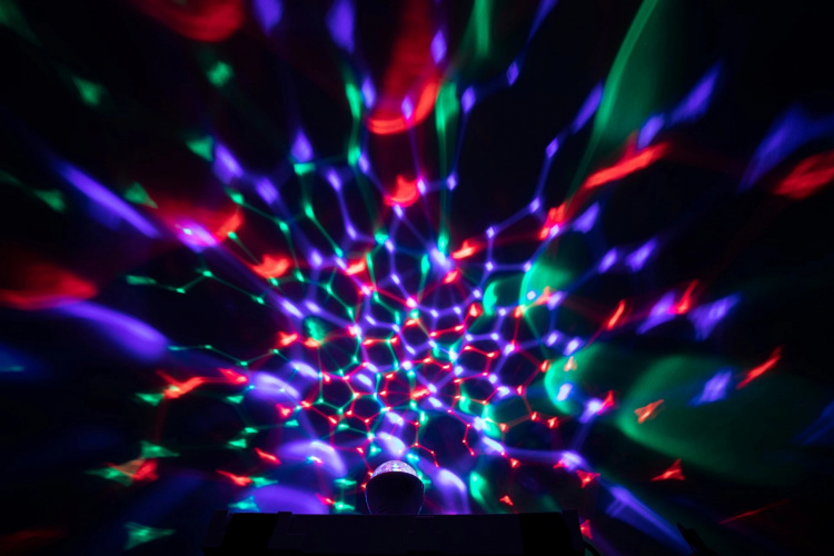 Limited Label DL 1.0 rotating disco light for home or office