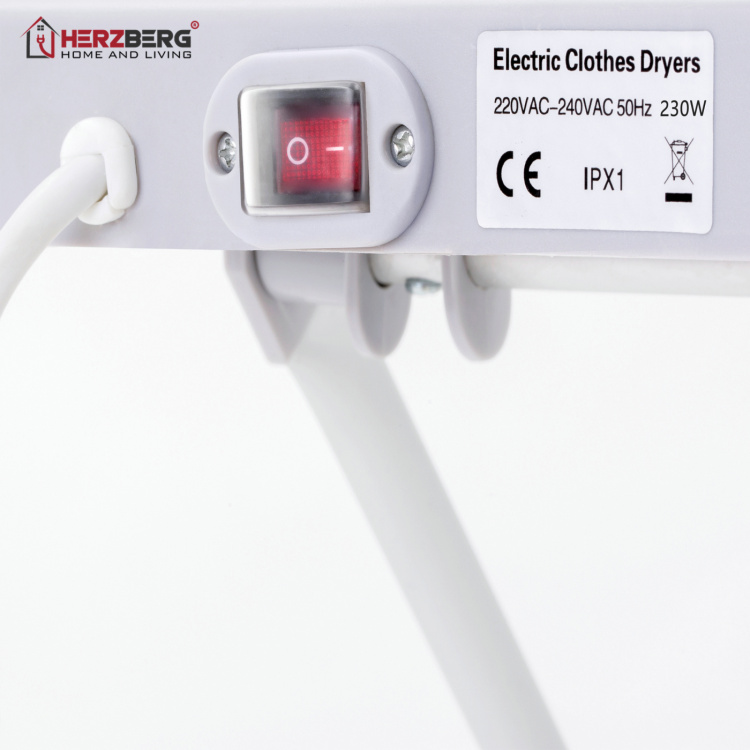 Herzberg HG-8069: Expandable Electric clothes dryer