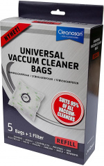 Cleanosan Refill vacuum cleaner bags 5-pack