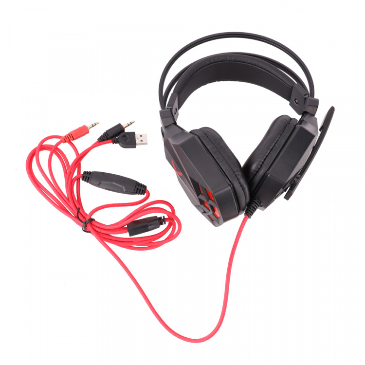 Maxlife Gaming MXGH-200 wired over-ear headphones 3.5mm black