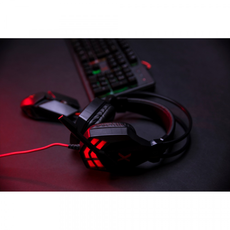 Maxlife Gaming MXGH-200 wired over-ear headphones 3.5mm black