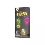 Forever Light Neon LED light with whale motif + USB FLNEO9 