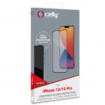 Celly Screen protector Tempered glass iPhone 12 / 12 Pro Celly Screen protector Tempered glass iPhone 12 / 12 Pro