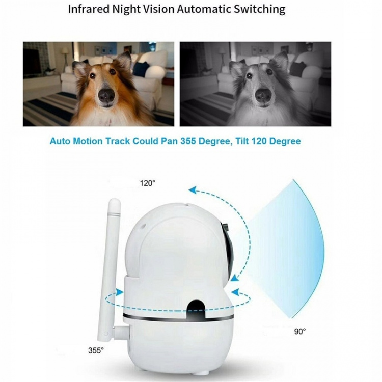 Denver Smart Wifi/IP-kamera Tuya-komp