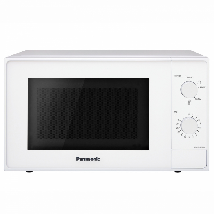 Panasonic Mikrovågsugn 20L 800W, Vit