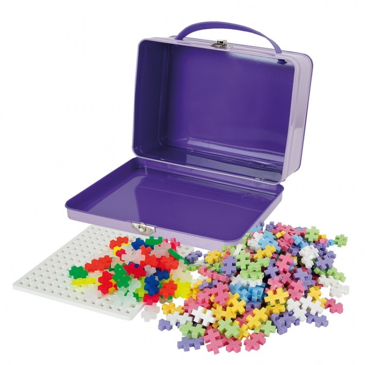 Plus-Plus Suitcase Pastel Metal