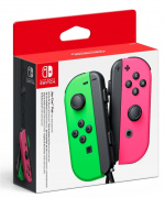Nintendo Switch Joy-Con Pair, Neon Green/Neon Pink