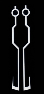 Light stripes for motorcycle helmet, White light Light stripes for motorcycle helmet, White light