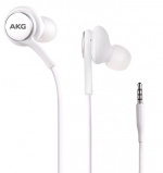 AKG Headphones with Microphone, In-Ear for Samsung, White, Bulk (EO-IG955)