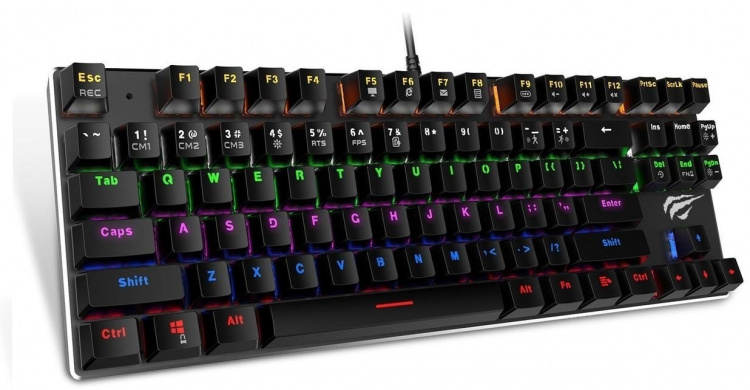 Havit Mekaniskt Gamingtangentbord, 87 tangenter