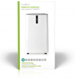 Mobile Air Conditioner | 12000 BTU | 100 m³ | 3-Speed | Remote control | Shut-off timer | White