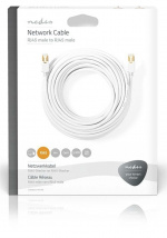 Nedis CAT6 Cable | RJ45 Male | RJ45 Male | S/FTP | 20.0 m | Round | LSZH / PVC | White | Window Box