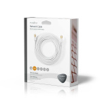 Nedis CAT6 Cable | RJ45 Male | RJ45 Male | S/FTP | 20.0 m | Round | LSZH / PVC | White | Window Box