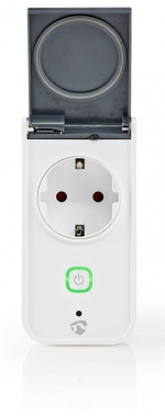 Nedis SmartLife Smart Plug | Wi-Fi | IP44 | Power meter | 3680 W | Plug with earth contact / Type F (CEE 7/7) | -30 - 40 °C | Android™ / IOS | Grey / White Nedis SmartLife Smart Plug | Wi-Fi | IP44 | Power meter | 3680 W | Plug with earth contact / Type F (CEE 7/7) | -30 - 40 °C | Android™ / IOS | Grey / White